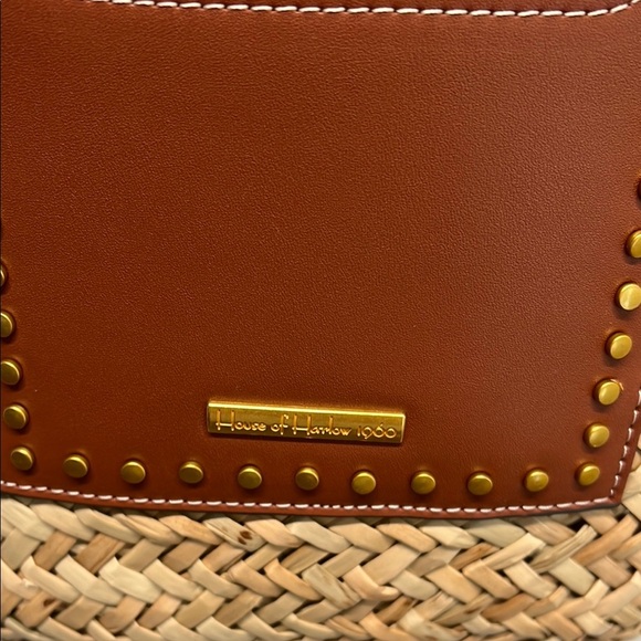 House of Harlow 1960 | Woven Bag w/ Removable Crossbody Strap - Picture 4 of 15